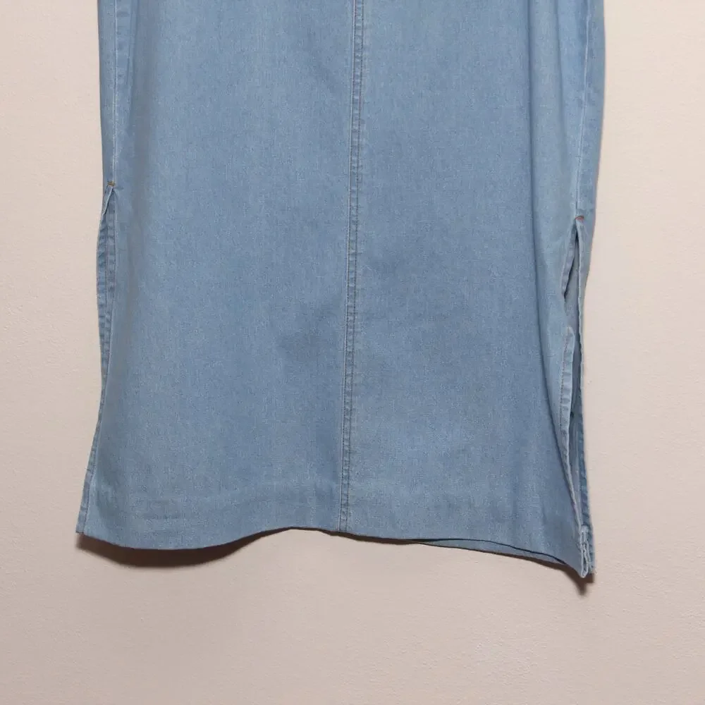 Vintage Susan Bristol Cotton Maxi Skirt Size 10